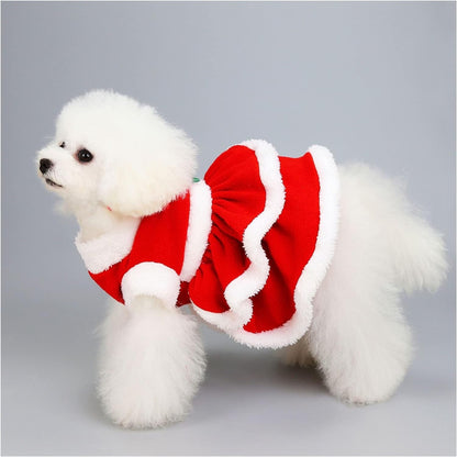 Vestido navideño de mascotas