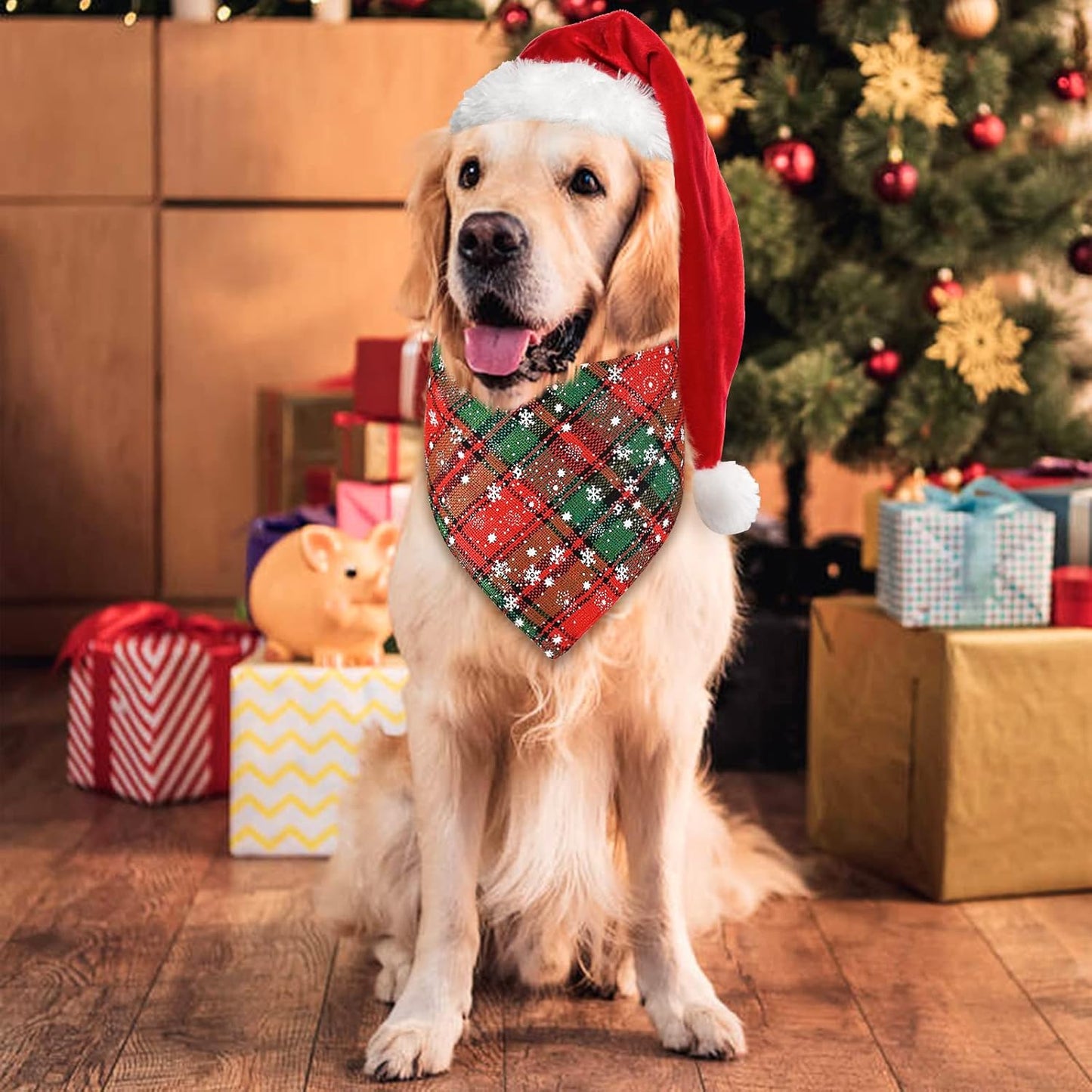 Bandanas navideñas para mascotas (Modelos #2)