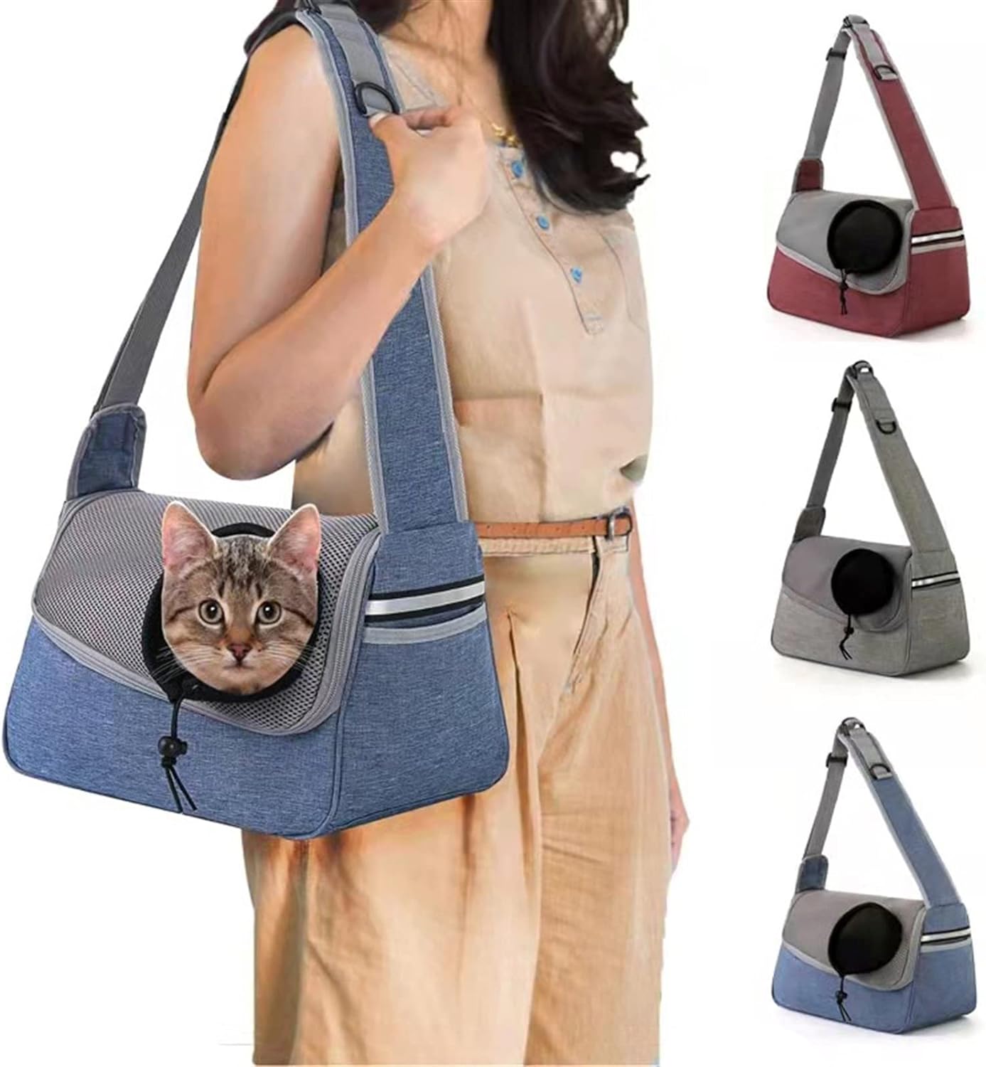 Bolso transportador para mascotas pequeñas