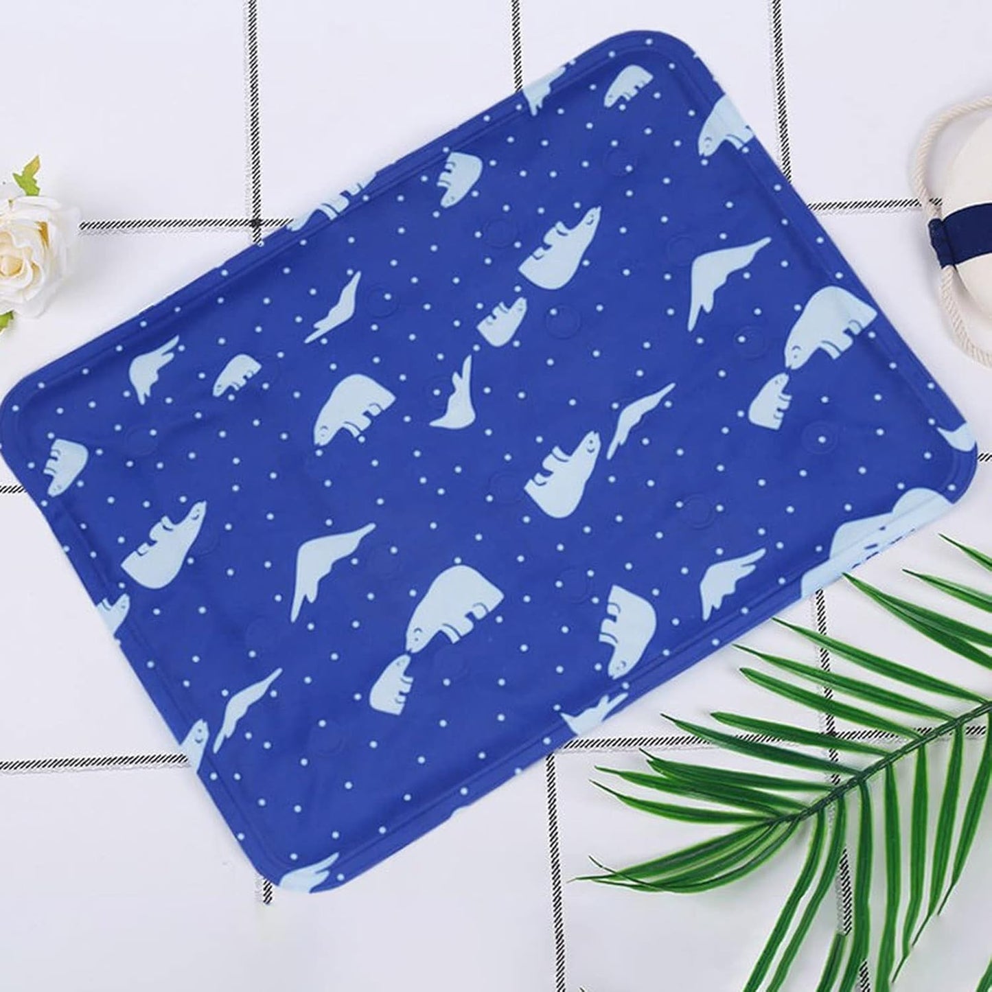 Manta fría diseño de oso polar