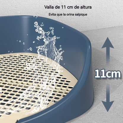 Inodoro para perros pequeños o cachorros modelo FT20 gris