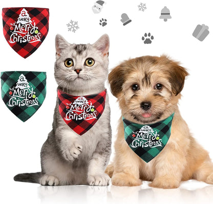 Bandanas navideñas para mascotas (Modelos #4)