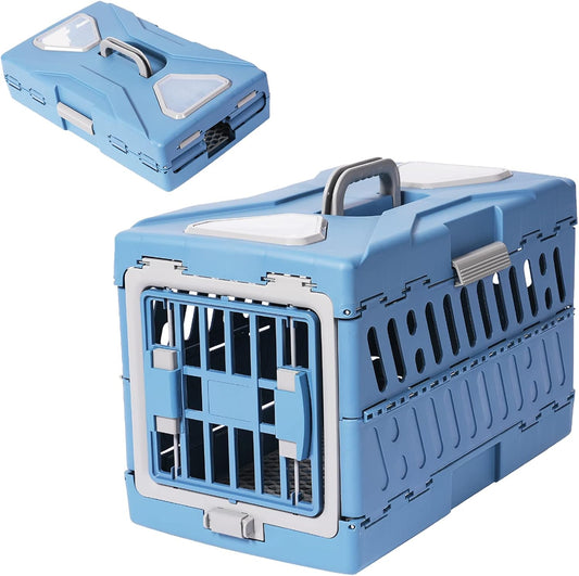 Kennel plegable para mascotas 48*30*32cm (Hasta 35lbs)
