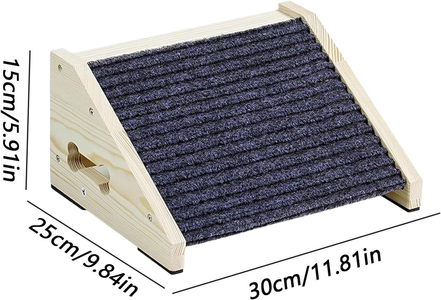 Rampa mini para mascotas (12 cm de alto) 1un
