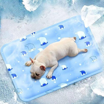 Manta fría diseño de oso polar