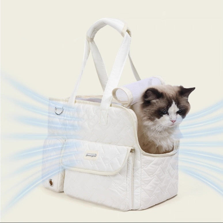 Bolso de hombro para transportar mascotas pequeños (modelo 8040)