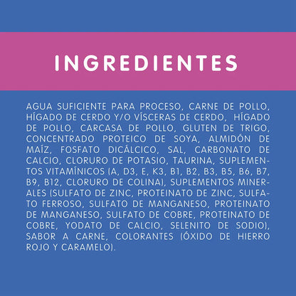 Comida húmeda para gato Purina: Cat Chow, gatitos pollo 85gr
