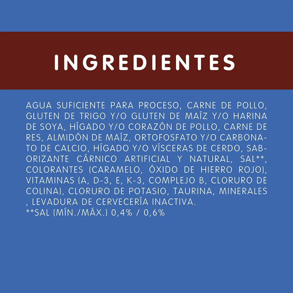 Comida húmeda para gato Purina: Cat Chow, esterilizado carne 85gr