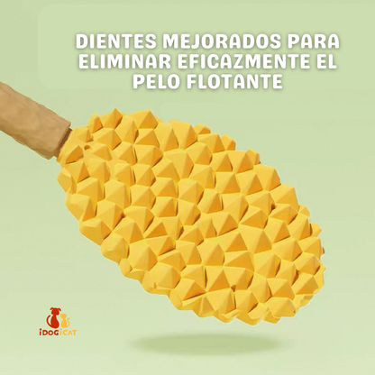 Cepillo removedor de pelo muerto doble cara diseño durian