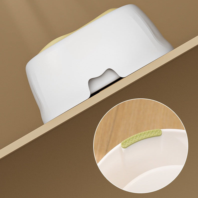 Plato antiderrame de agua color verde