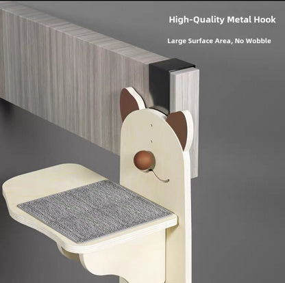 Villa de puerta para gatos 150cm alto