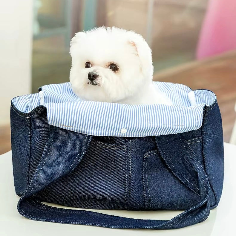 Bolso de hombro transportador de jean