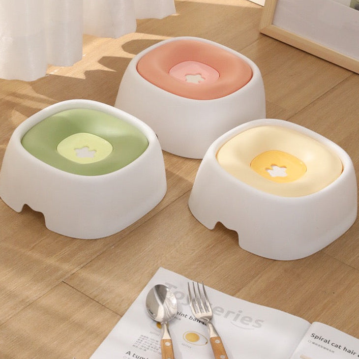 Plato antiderrame de agua color verde