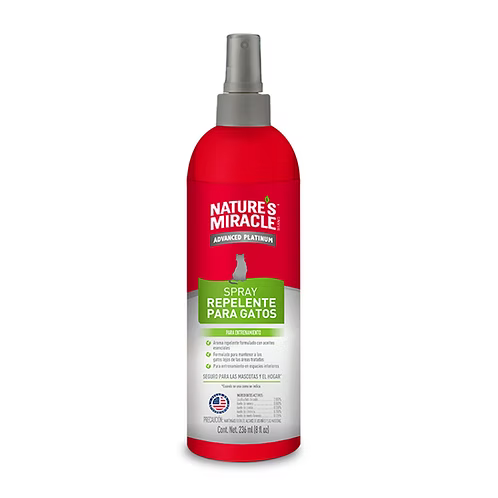Spray Nature´s Miracles: Repelente para gatos 8 oz