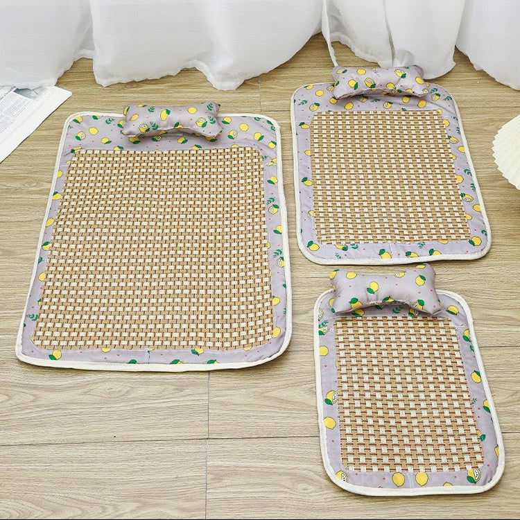 Cama de mimbre para mascotas (Dos tamaños disponibles)