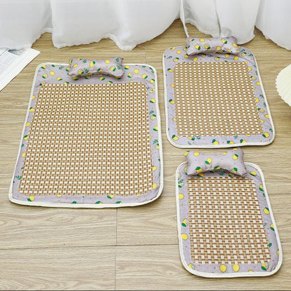 Cama de mimbre para mascotas (Dos tamaños disponibles)