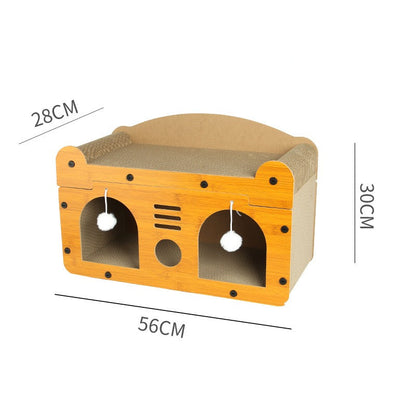Rascador de cartón estilo sofá modelo #R56 y #R57