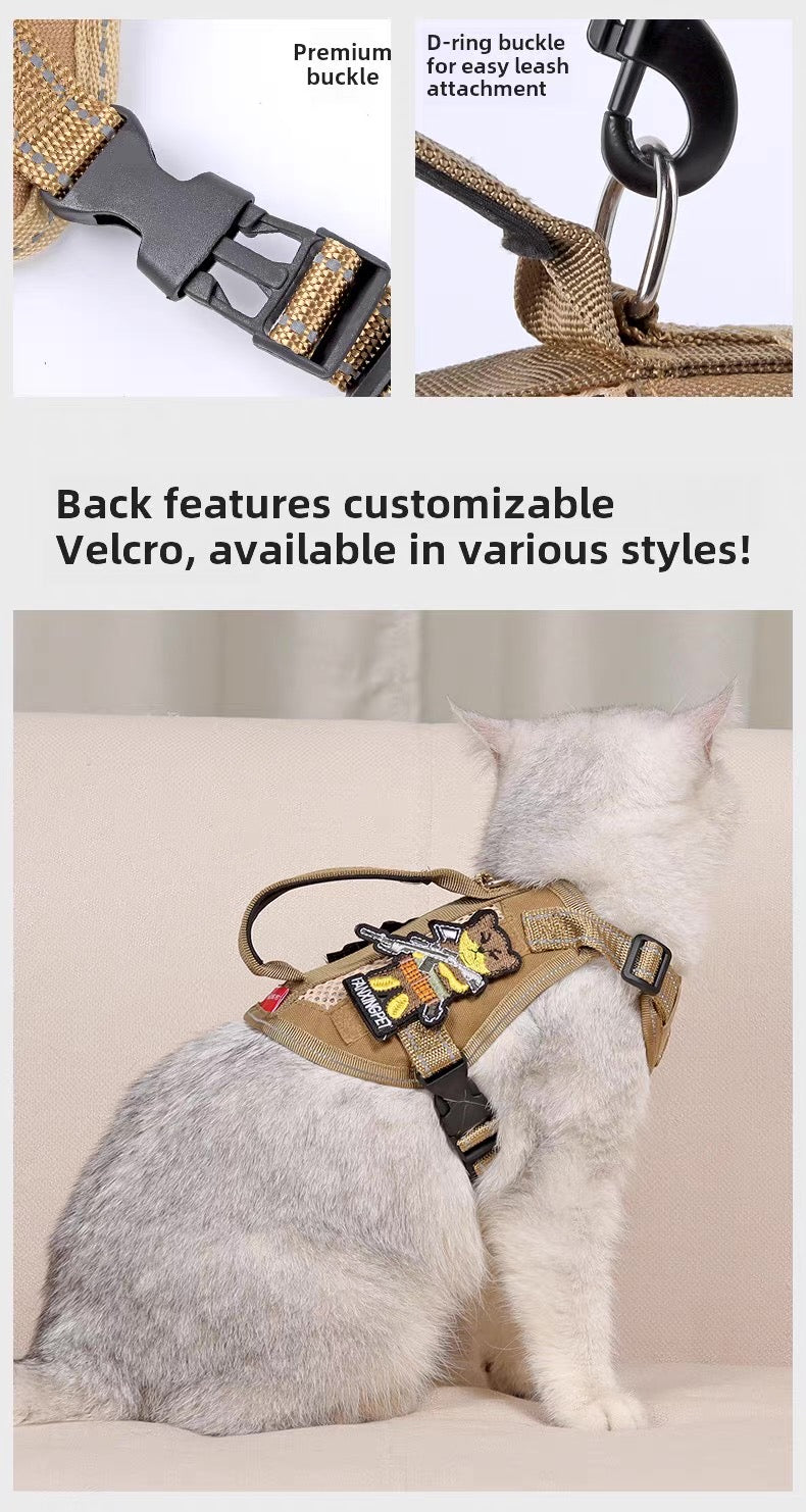 Pechera tactica para gatos HAR08