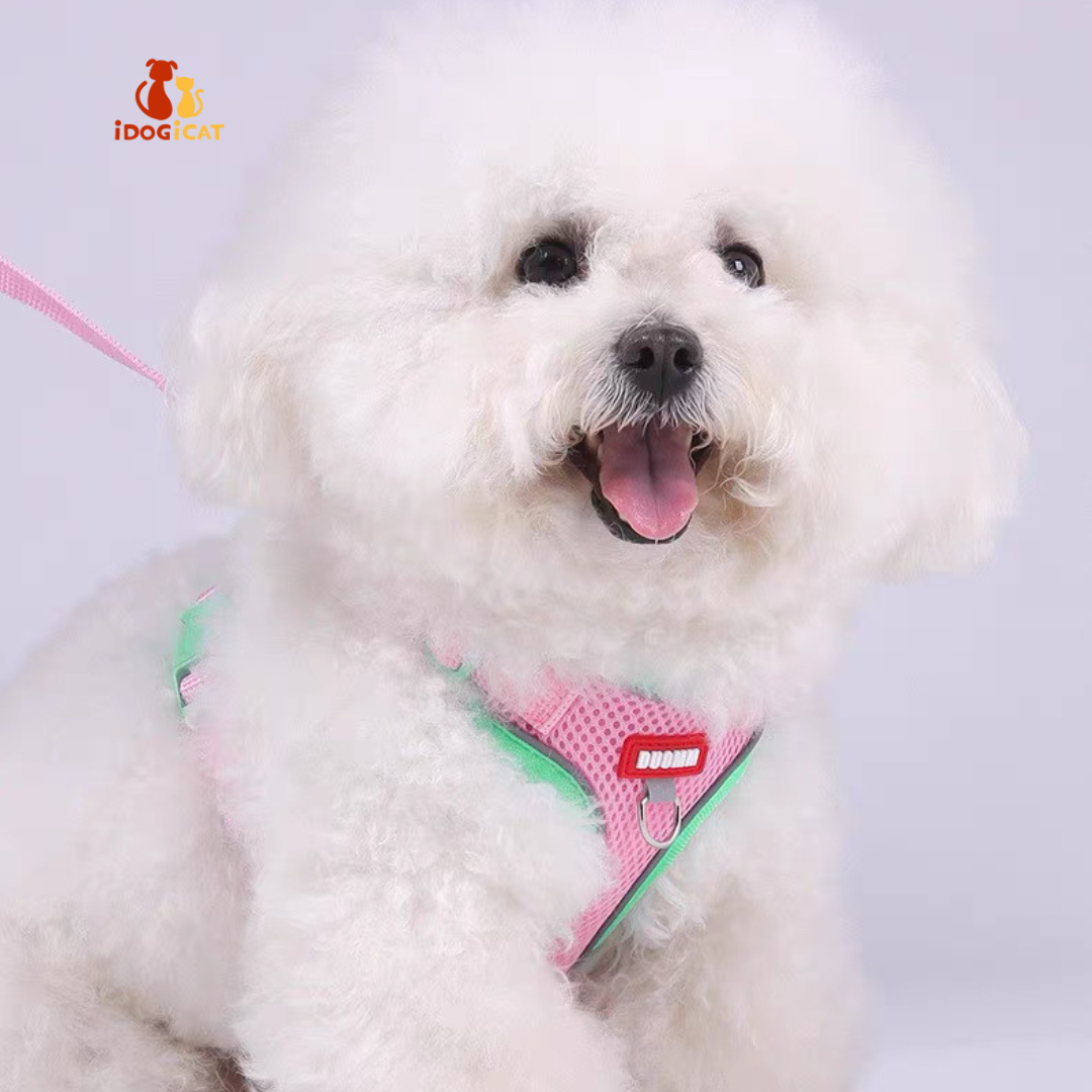 Pechera anti escape reflectiva para perros pequeños
