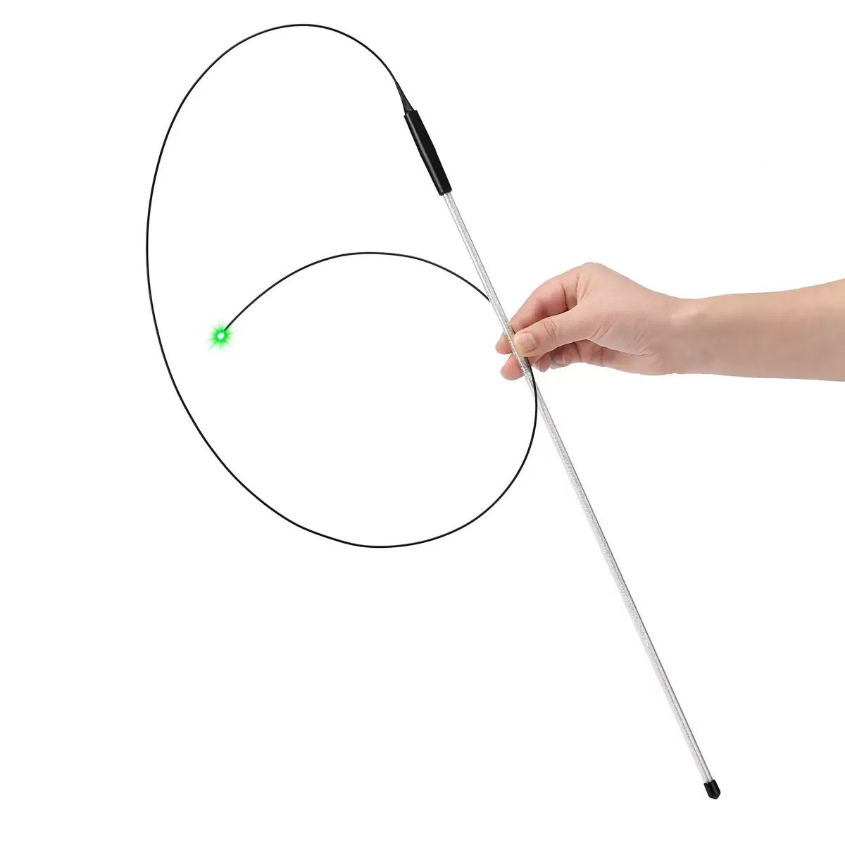 Cañita para gatos con luz led
