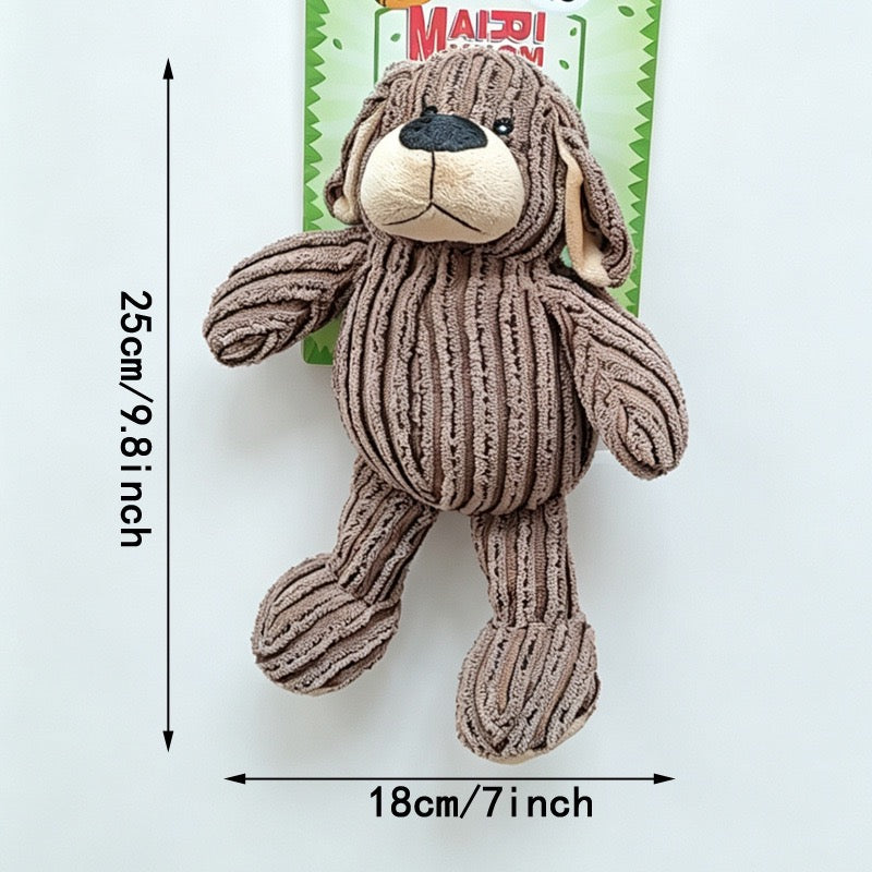 Juguetes de peluche para perros variados