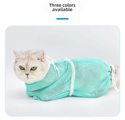 Malla para baño, corte de uñas, limpieza de oído etc de mascotas MODELO #2