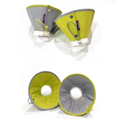 Cono isabelino de tela impermeable para mascotas