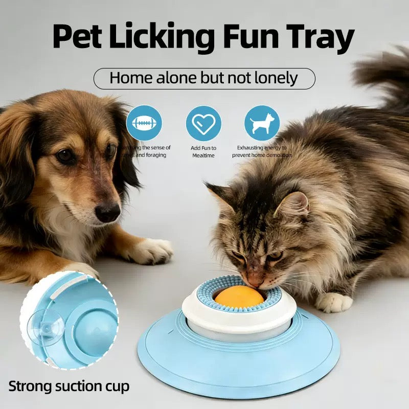 Plato de lamido para perros ansiosos (Pet LICKING PLATE)