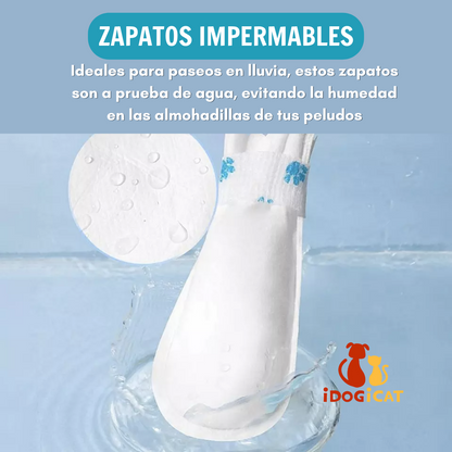 Zapatos desechables impermeables para perro (20 u)