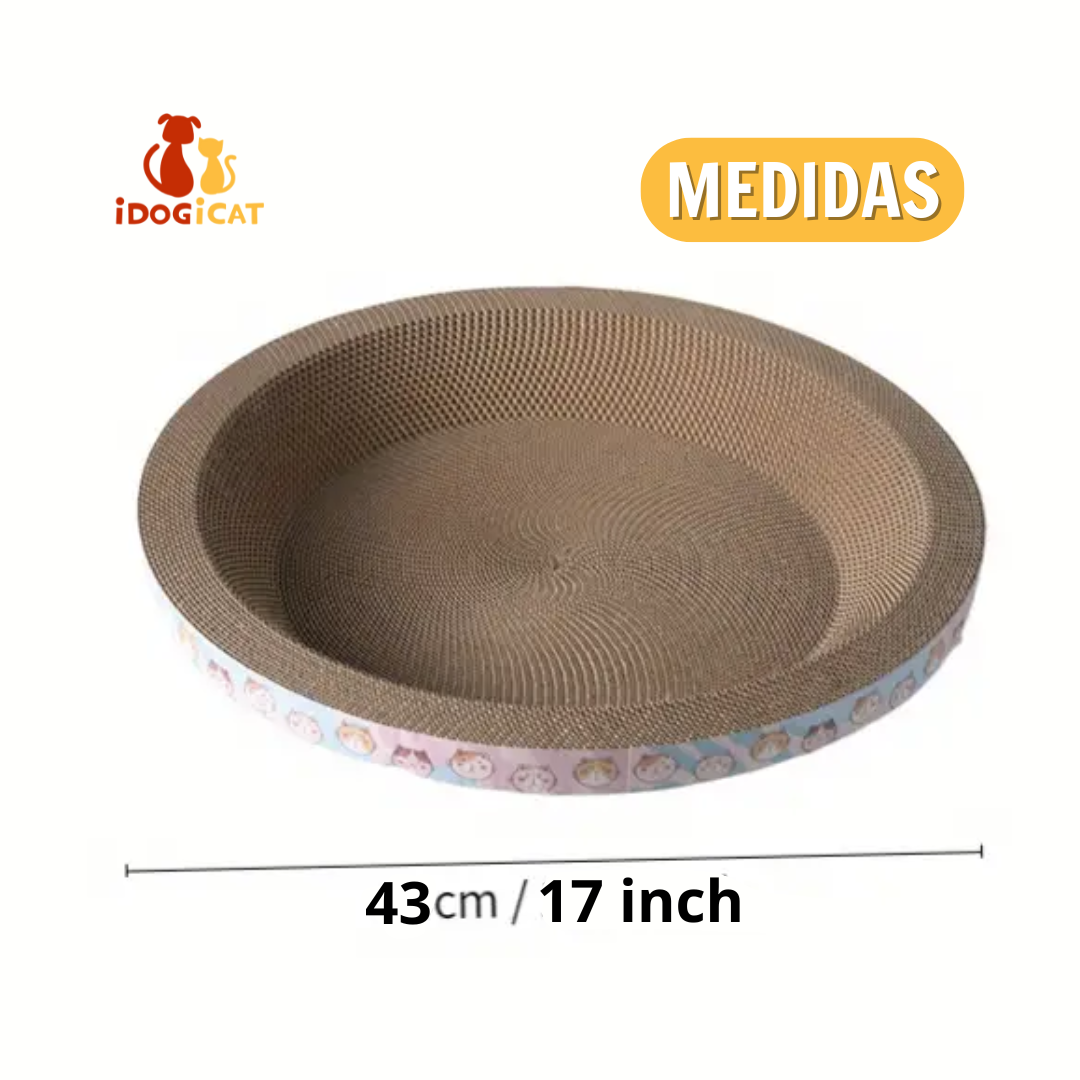 Rascador de cartón corrugado R321 para gatos