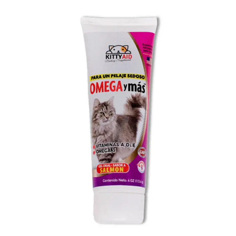 Suplemento KittyAid para Gatos: Omega y más 113gr