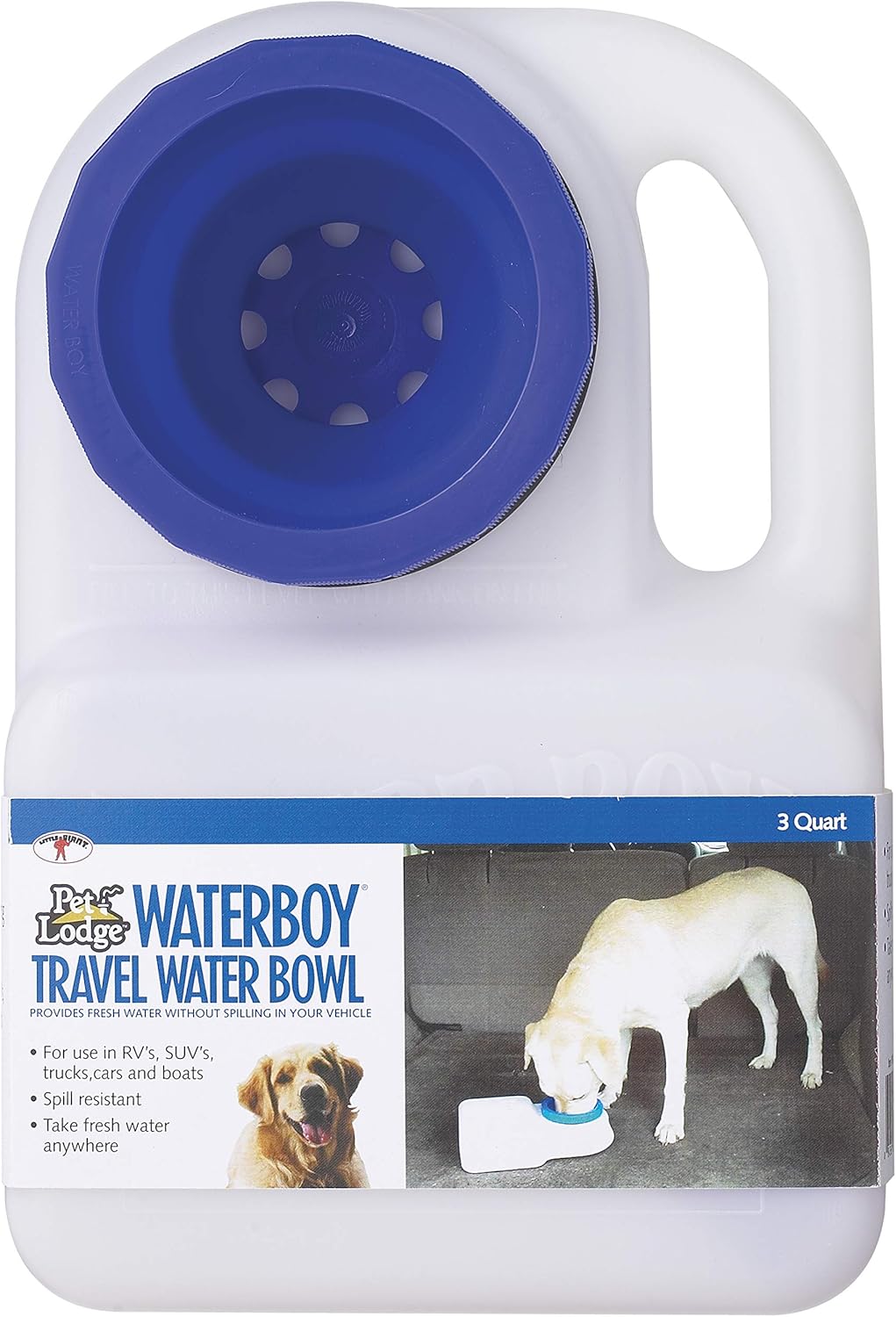 Bebedero portátil para mascotas, ideal para autos, autocaravanas y viajes