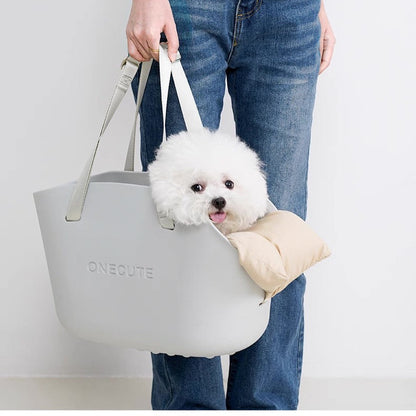 Bolso de hombro portátil para mascotas de resina (Hasta 5kg)