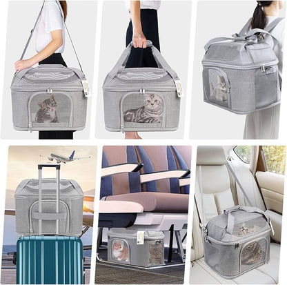 Bolso pequeño transportador para gatos