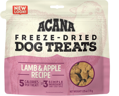 Snacks para Perro Acana: Receta Cordero y Manzana 1.25OZ