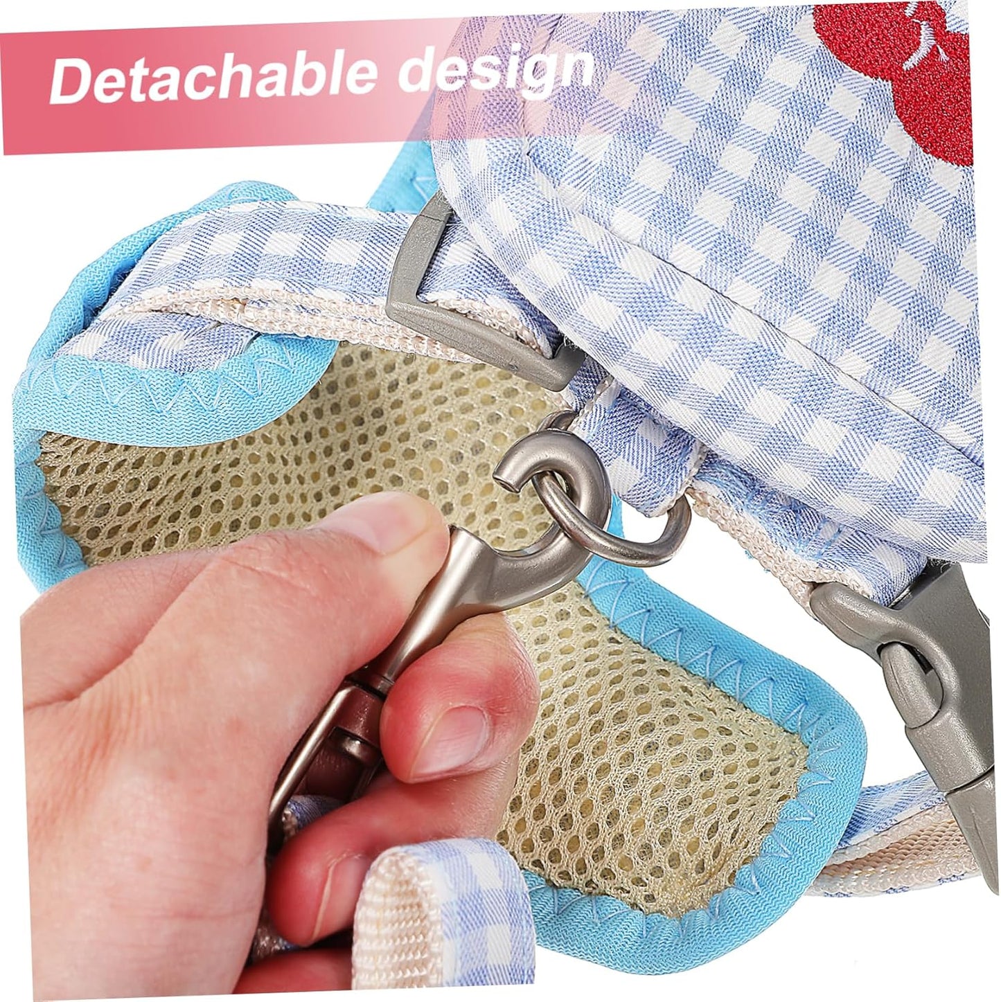 Pechera con bolsita para gatos y perros