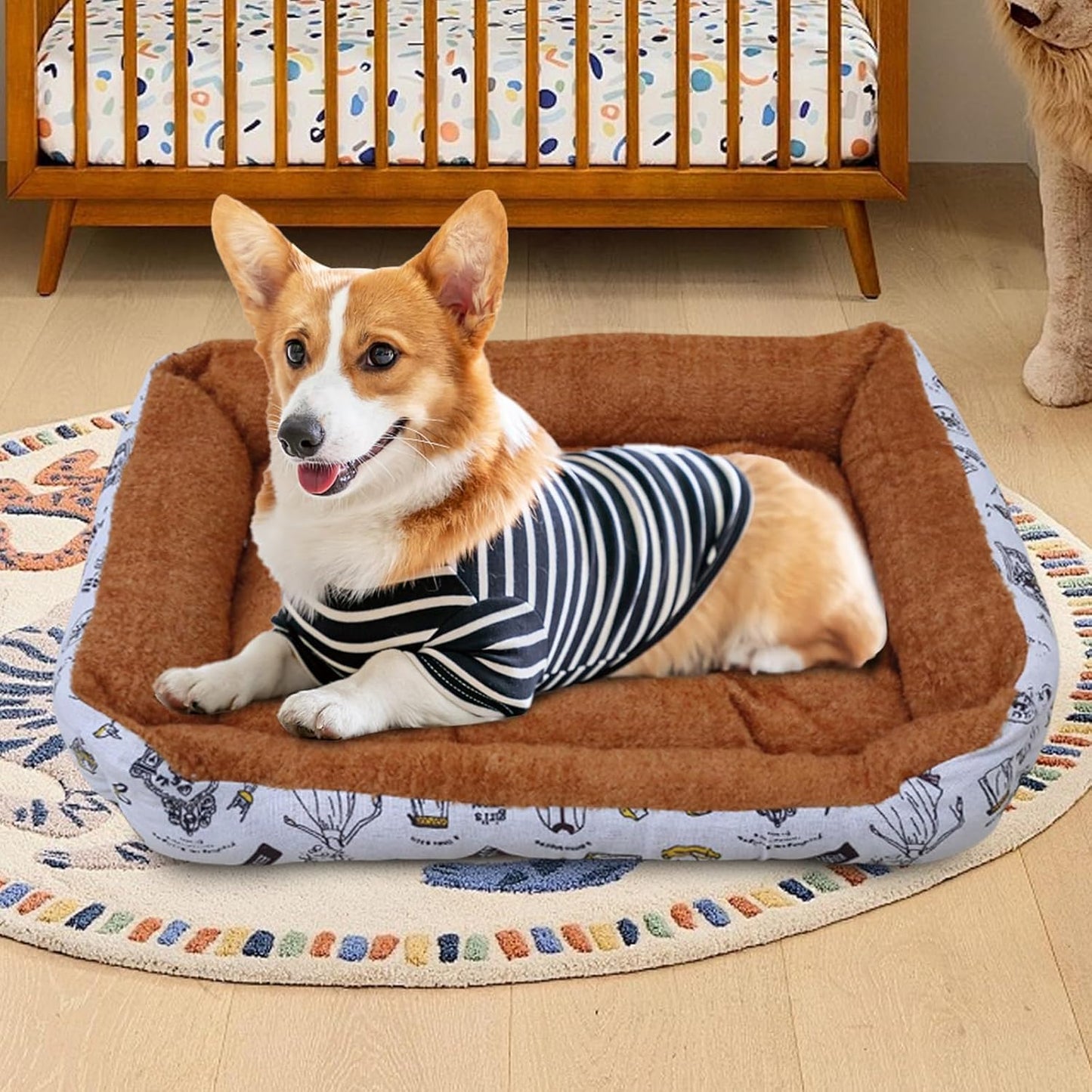 Cama sencilla para perros (dos tamaños)