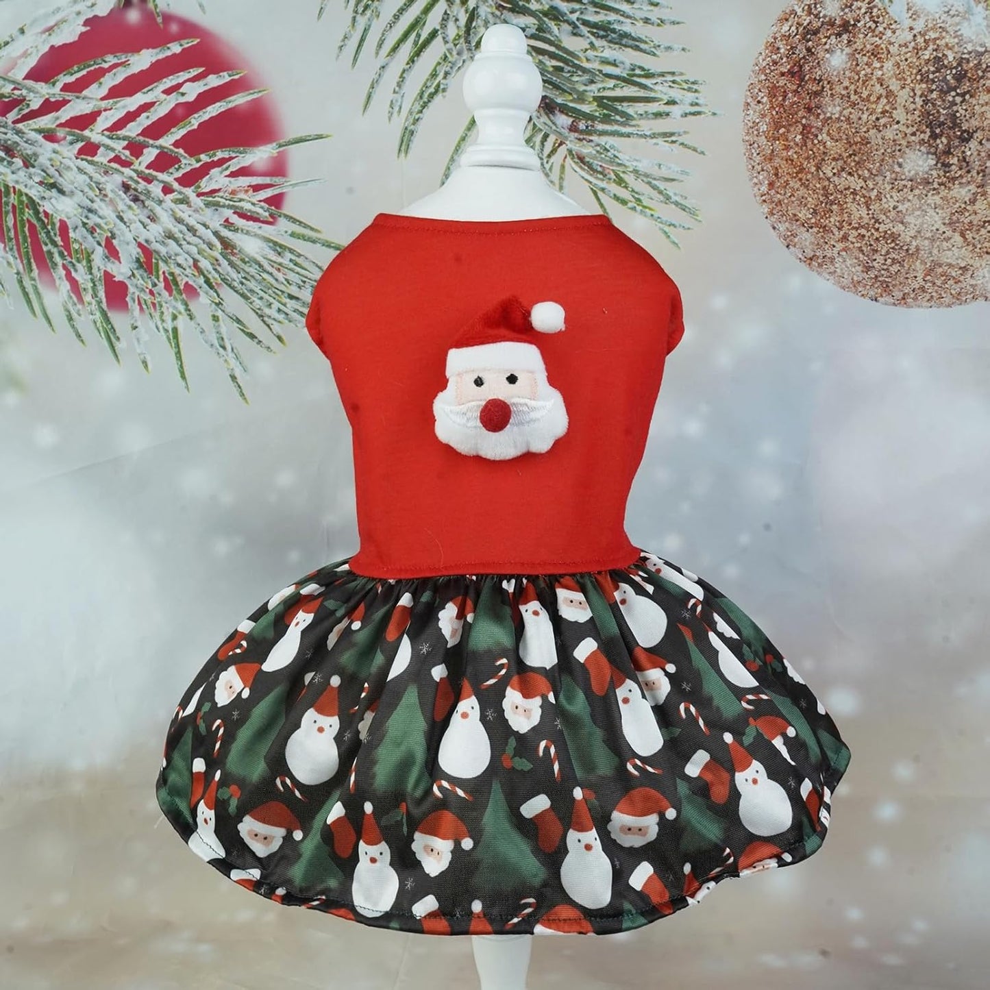 Vestido de navidad para mascotas