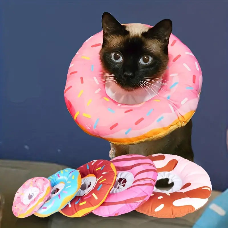 Cono isabelino de dona para mascotas pequeñas