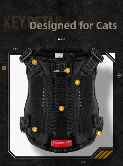 Pechera tactica para gatos HAR08