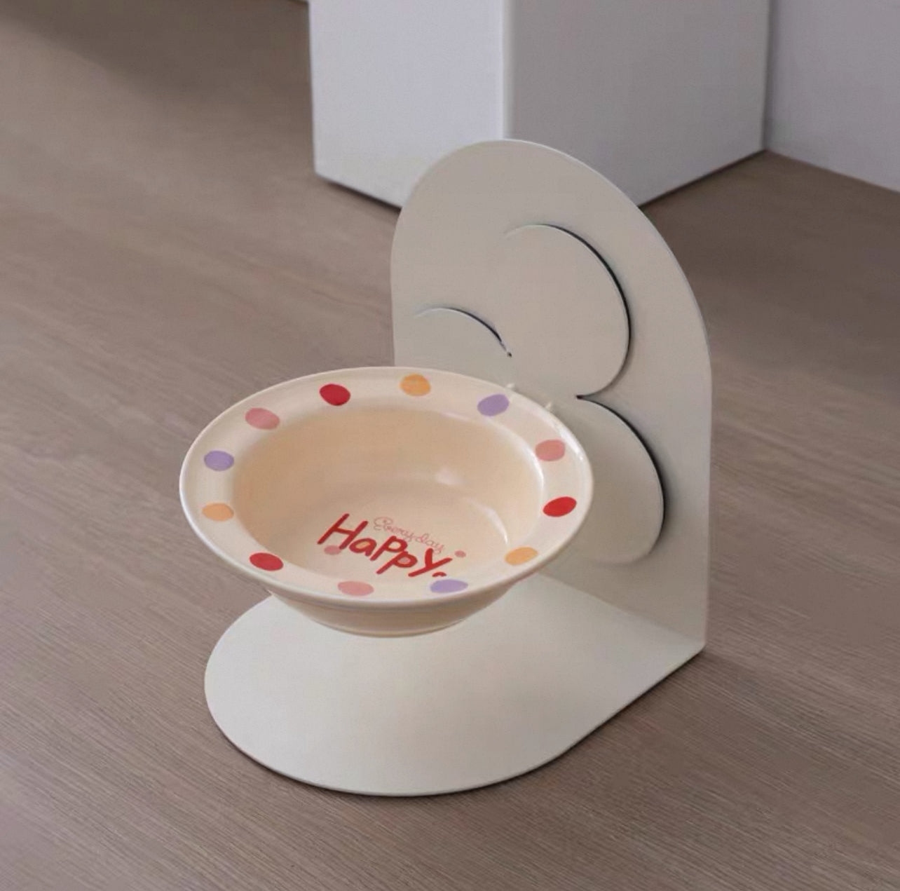 Plato de ceramica elevado ajustable con imán