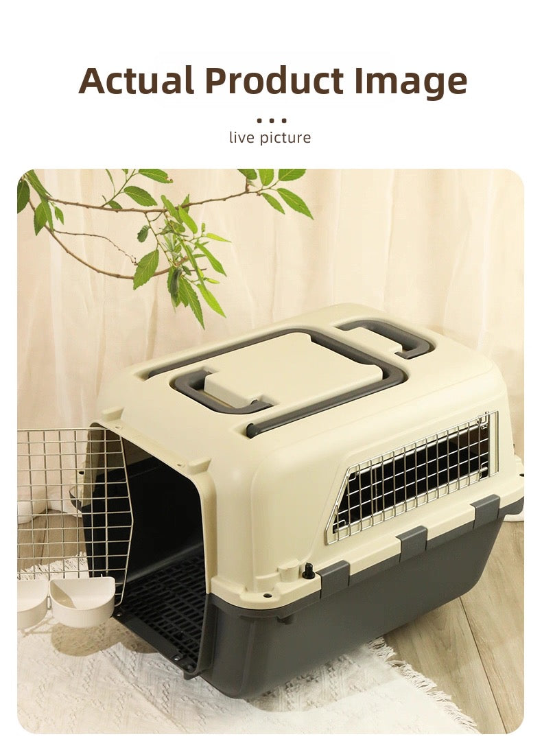Kennel transportador para mascotas (4 tamaños disponibles)