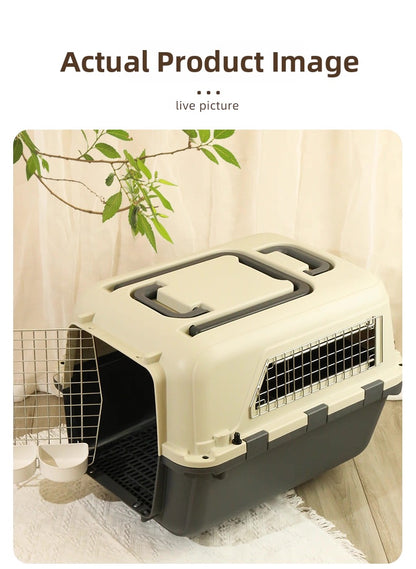 Kennel transportador para mascotas (4 tamaños disponibles)