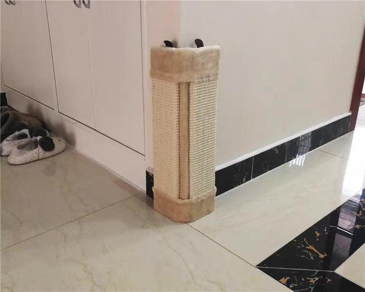 Rascadores de esquina plegable de sisal (50cm*23cm*2.5cm)