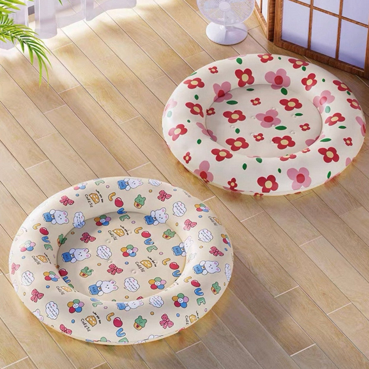Cama redonda fresca para perros y gatos (54cm)