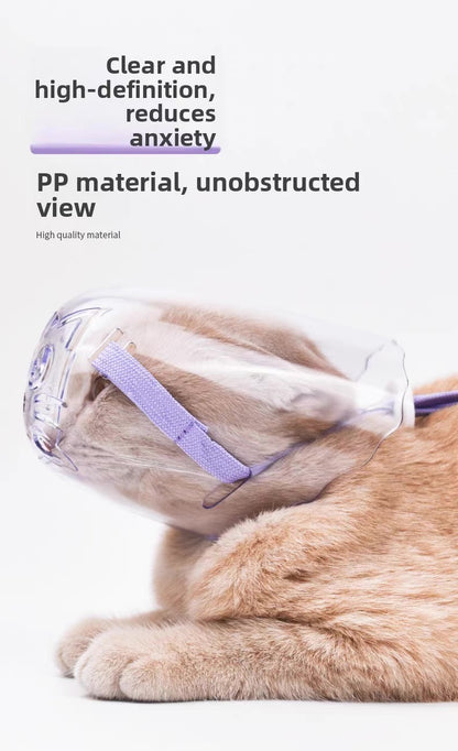 Bozal para gatos de plástico