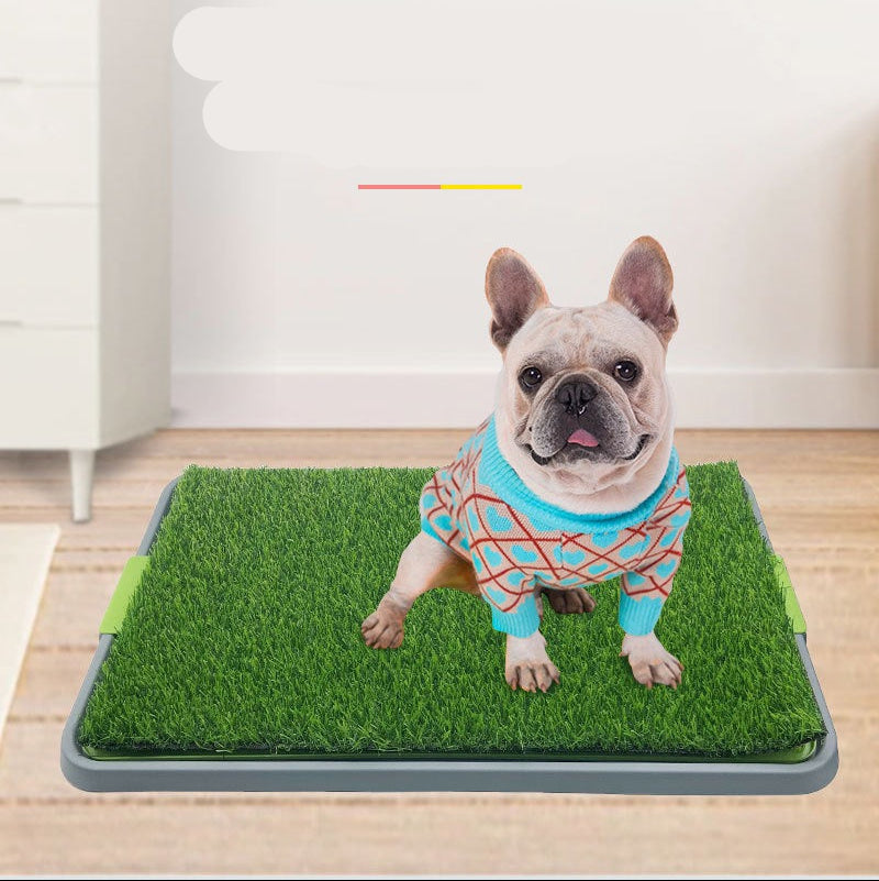 Inodoro para perro estilo cesped para perros (68 x 42,5 cm)