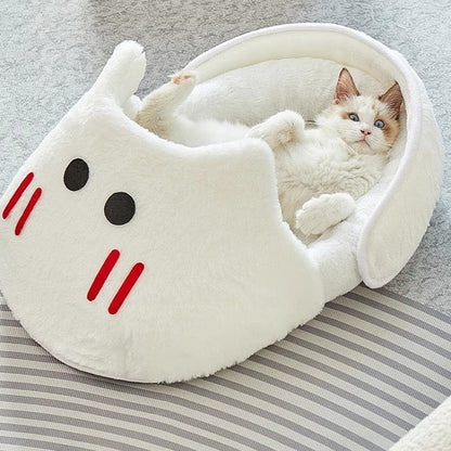 Cama estilo zapato para mascotas (L: 60x36x26cm)