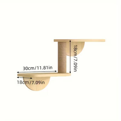 Villa de Gato para pared (Modelo-A)