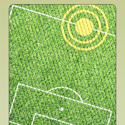Pads verde para perros modelo chancha de futbol (Dos tamaños)